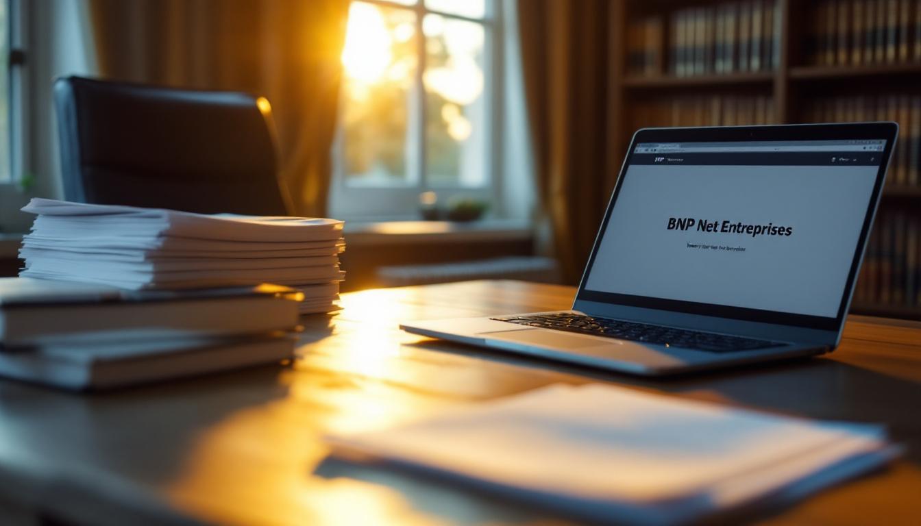 Aspects légaux de BNP Net Entreprises pour votre société